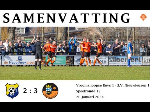 Samenvatting Vroomshoopse Boys 1 - S.V. Nieuwleusen 1