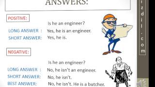 Oral Exercise: Verb to be &quot;Yes-No Questions Answers&quot; - Easy English Lesson