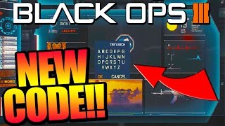 Black Ops 3: NEW CODE FOUND! Data Vault "SECRET HIDDEN MENU" (BO3 Easter Eggs) | Chaos