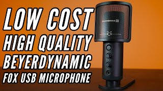 Video thumbnail for BeyerDynamic Fox USB Microphone For Podcasters YouTubers Gamers Singers and Musicians TodayIFeelLike by TodayIFeelLike