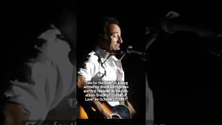 The story behind “Two for the Road” by Bruce Springsteen