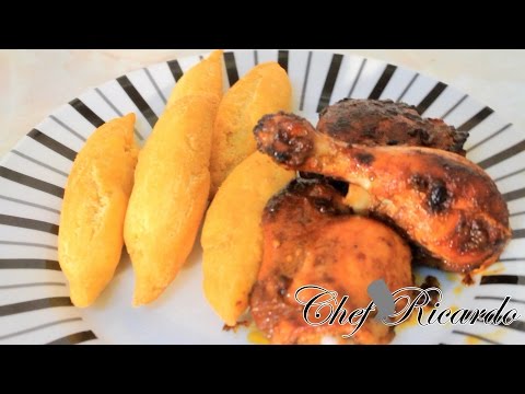 How To Make Festival (Served With Jerk Chicken) | Recipes By Chef Ricardo