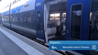 TER ZOU! - Départ pour Marseille-Saint-Charles