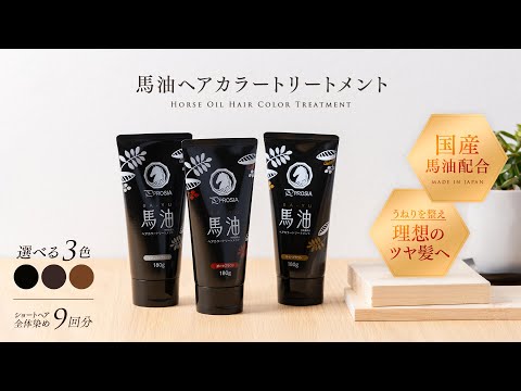 プロシア馬油ヘアカラートリートメント アイメディア ブラック 1009944