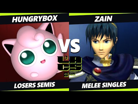 LACS 5 Losers Semis - Hungrybox (Jigglypuff) Vs. Zain (Marth) Smash Melee - SSBM