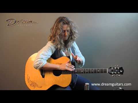 Dream Guitars Lesson - Harmonic Tapping Pt. 1 - Vicki Genfan