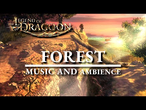 The Legend of Dragoon - Forest Ambience | 3 Hours Relaxing LoD Music and Atmosphere | Study, Focus