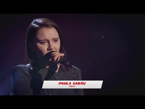 ✌ Paula Sabău - Hero ✌ AUDIŢII pe nevăzute | VOCEA României 2019 FULL HD