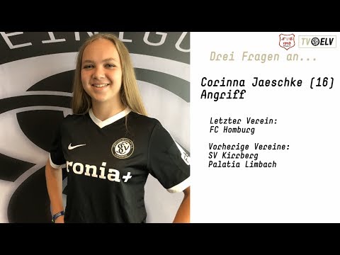 TV Elv // Frauenfußball - Neuzugang Corinna Jaeschke