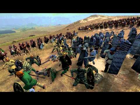 Total War: Rome II: Battle in the Rain.