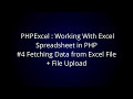 PHPExcel Working With Excel Spreadsheet In PHP 4 Fetching Data From Excel File Upload