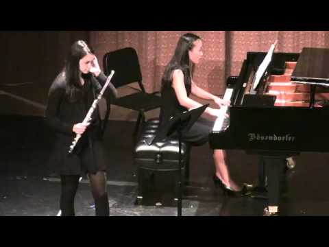 Michelle Pereira, Branson, and Katarina play Claude Bolling's Javanese at Winter Concert 2011