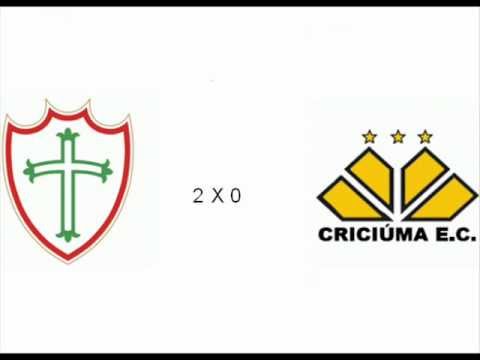 PORTUGUESA 2 X 0 CRICIÚMA CAMP BRASILEIRO SÉRIE B 1ºTURNO 2011