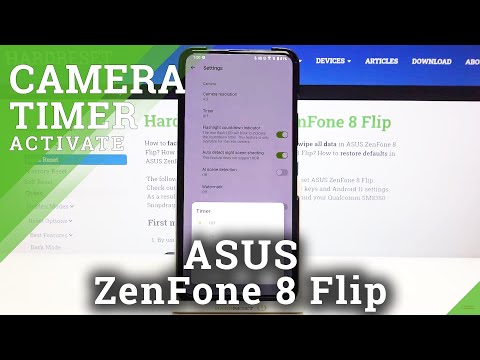 How to Activate Camera Timer in ASUS ZenFone 8 Flip – Take Timed Photo
