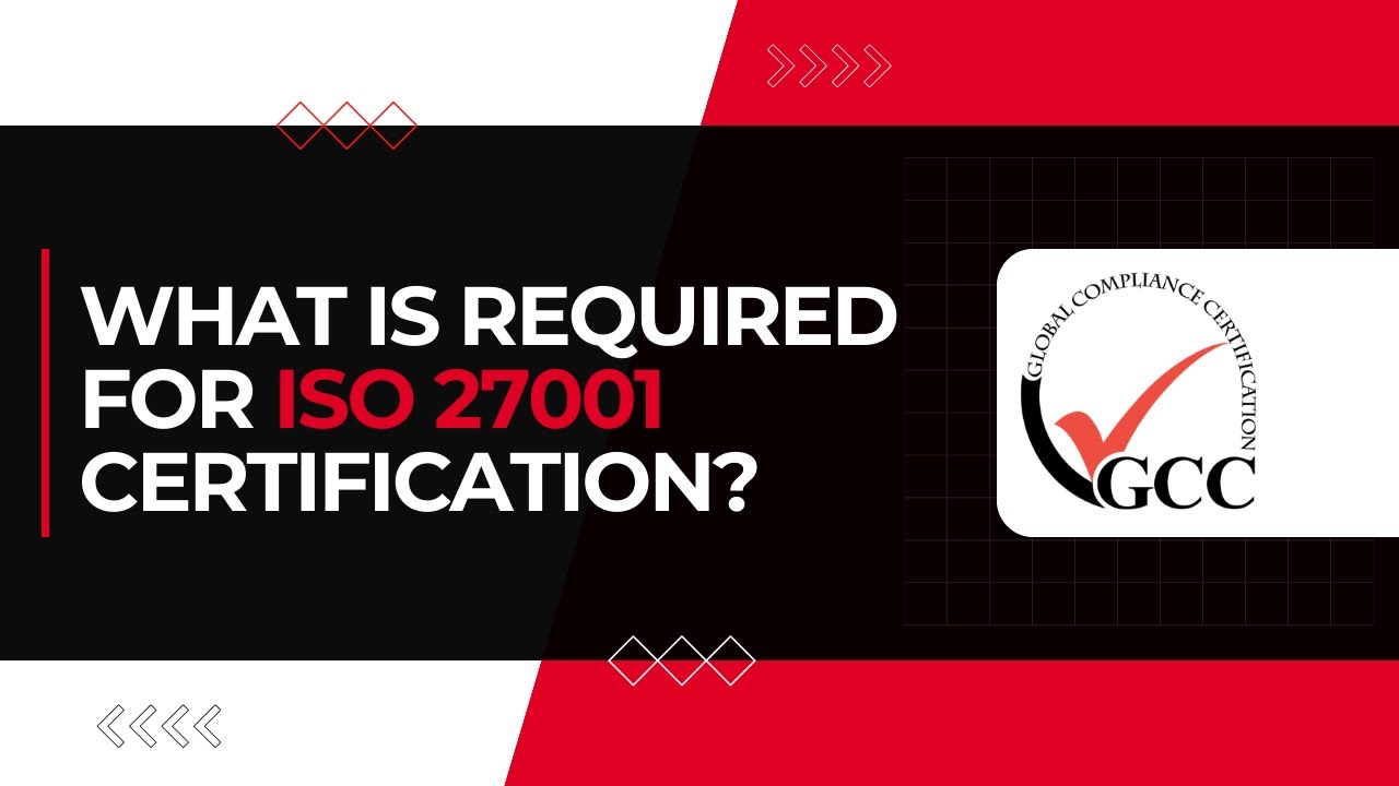 What is required for ISO 27001 Certification?