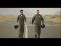 Tom Cruise and James Corden in Top Gun Fighter Jet L 39