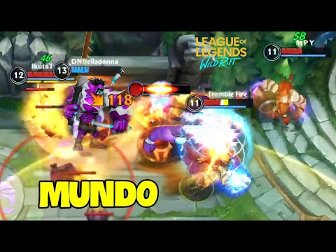 Wild Rift Dr MUNDO Montage - Best Dr MUNDO Plays | LoL Wild Rift Montage