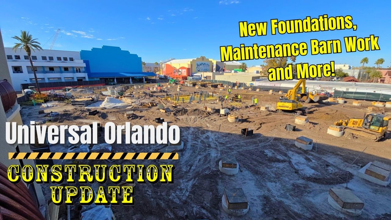 Universal Orlando Resort Fast & Furious: Hollywood Drift Roller Coaster Construction Update 2.11.26