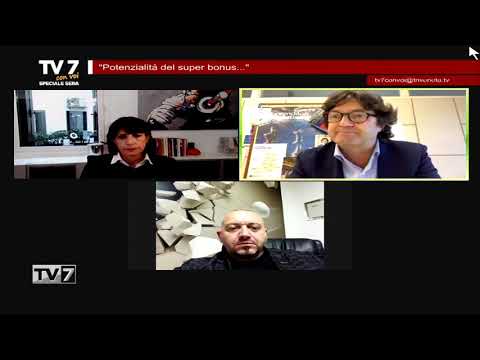 Tv7 con Voi sera del 27/10/2020 - Potenzialità super bonus (3 di 6)