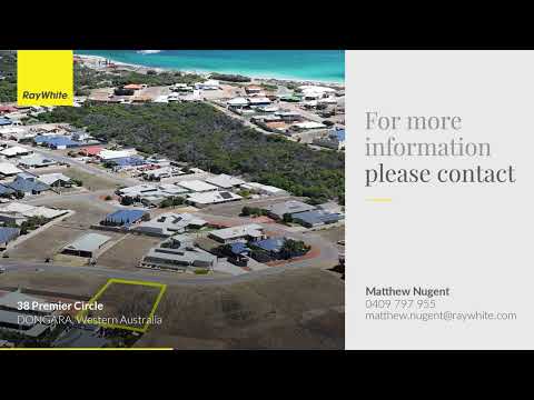 38 Premier Circle, Dongara, WA 6525, 0 chambres, 0 salles de bain, Section
