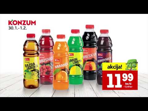 Konzum ponedjeljak srijeda akcija, 30.1. - 1.2.