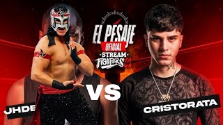 Octagon jr vs cristorata mano a mano aaa vs stream fighters en wr3d tercer lucha 🇲🇽🇵🇪