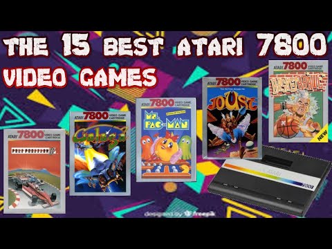 THE 15 BEST ATARI 7800 GAMES| RANKED