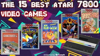 THE 15 BEST ATARI 7800 GAMES| RANKED