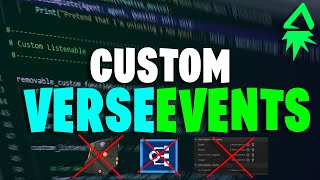 Make Your Own Events (Subscribe, Await & Cancel) | UEFN Verse Boost Ep. 5