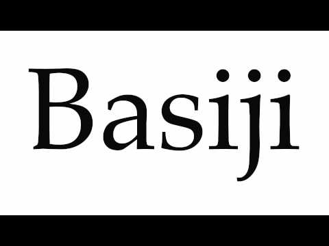 How to Pronounce Basiji