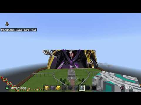 HoloSym - [Minecraft] Building a Giant Overlord PixelArt - Part 4