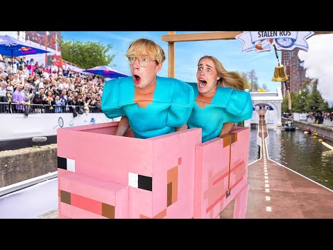 EXTREEM PARCOUR FIETSEN!😱🚲 (GAAT FOUT)