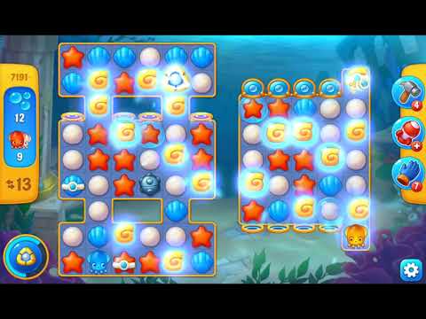 Fishdom 2021 - Level 7191   #playrix #fishdom #gaming