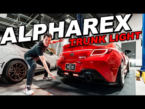 22+ GR86/BRZ  AlphaRex Trunk Light & Tail Light Install Review