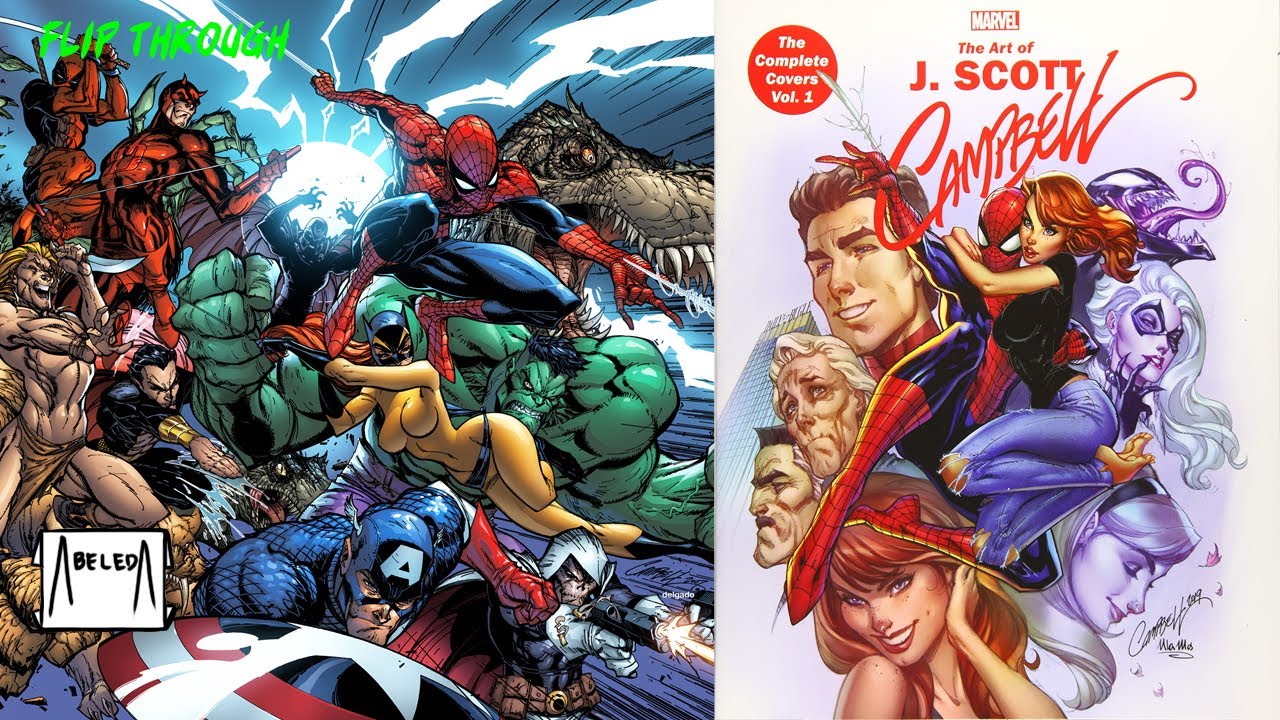 The Art of J  Scott Campbell -The complete covers vol