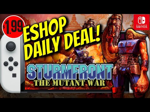 Sturmfront: The Mutant War - Must See Eshop Deal Spotlight and Gameplay