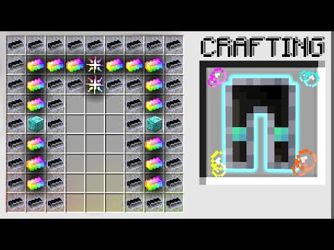 HO CREATO I PANTALONI DELL'INFINITO NELLA MODCRAFT - MINECRAFT ITA