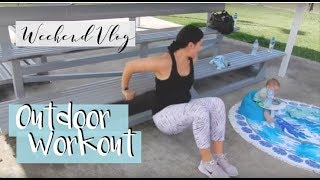 WEEKEND VLOG | Starting Solids & Couples Workout