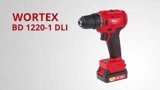 Cordless Drill WORTEX BD 1220-1 DLi