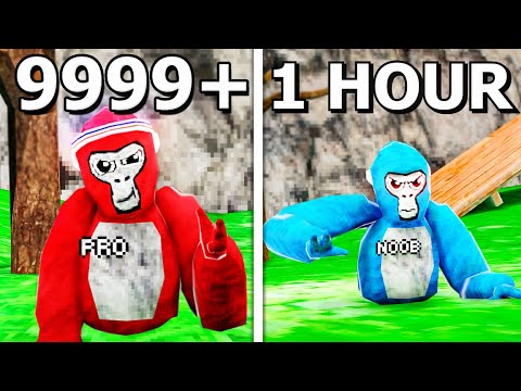 1 HOUR VS 10,000 HOURS In Gorilla Tag