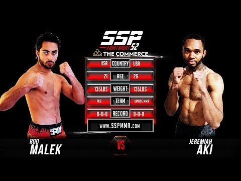 Rod Malek vs Jeremiah Aki - SSP52