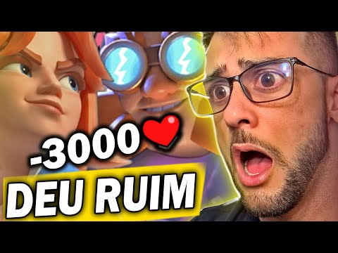 TESTEI O  DECK NERFADO! E AGORA??? DEI RAGE NO CLASH ROYALE