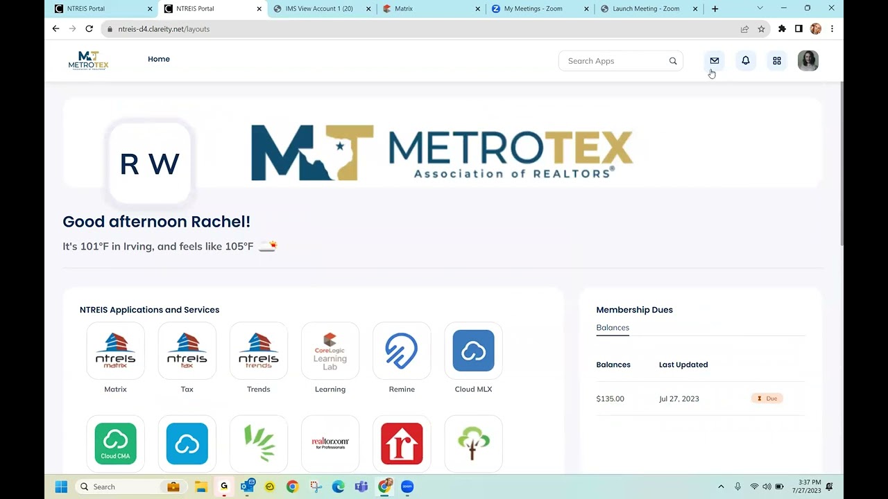 Navigating Your New & Improved Matrix MLS Dashboard