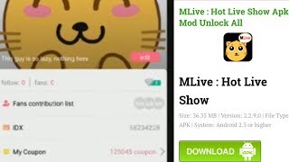 Mlive Mod Unlimited Coupons And Unlock Room s Apk Download Mp4 3GP & Mp3