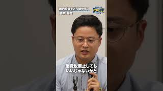 国内投資をどう増やす？ #国民民主党 #橋本幹彦