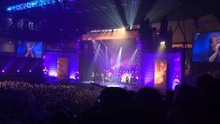 Casting Crowns singing &quot;At Calvary&quot; at the Dove Awards