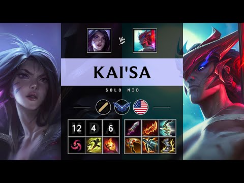 Kai'Sa Mid vs Yone: Legendary - NA Diamond Patch 25.S1.2
