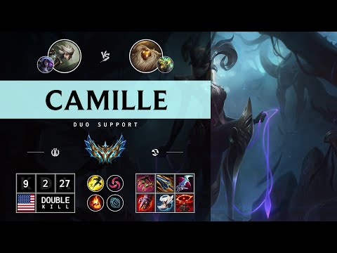 Camille Support vs Bard - NA Challenger Patch 14.12