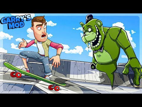 FNAF Found Me At The SKATEPARK in Garry's Mod?!