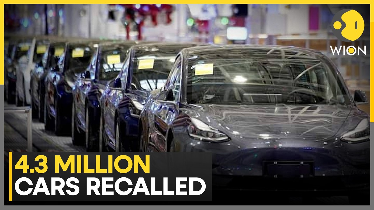 China Orders Record Recall of 4.3 Million Vehicles Over Hidden Door Handle Safety Risks | WION